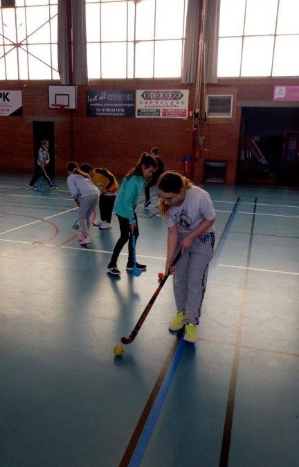 Stage de découverte du hockey en primaire